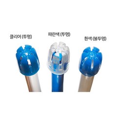 일회용 석션팁 100pcs / 치과석션팁 (색상 선택), 클리어(투명), 100개