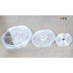 성림아크릴 아크릴 회전판 디스플레이 회전대 회전 원판 정리대 100mm, 1개