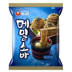 농심 메밀소바 127g 20봉, 20개입