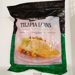 코스트코 커클랜드 틸라피아 1.13kg 역돔 구이, 아이스박스+아이스팩