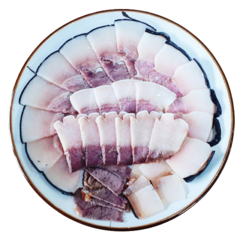 [포항명물] 순수 밍크 고래고기 20년전통 특수부위 모듬수육, 170g, 1개