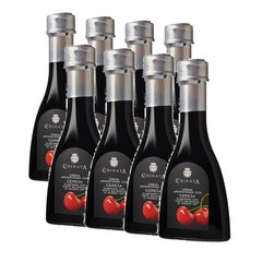 스페인 라치나타 LA CHINATA Balsamica 체리맛 크림 발사믹 식초 150ml, 8팩