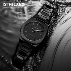 디원밀라노 D1 MILANO UTBJSH 울트라씬 40mm 올블랙 남성메탈시계 백화점AS