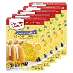 던컨하인즈 퍼펙틀리 모이스트 레몬 수프림 케이크 믹스, 432g, 5개