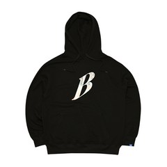 비에스래빗 2223 BSRABBIT B LOGO HOODIE BLACK 스노우 보드복 후드 후디