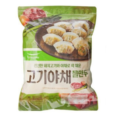 풀무원 고기야채 물만두 1.4kg 아이스박스무료, 아이스박스, 1개