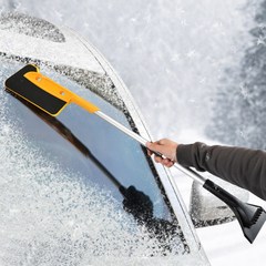 자동차 EVA 스펀지 성에 제거기 스크래치 방지 눈제거 얼음제거 길이조절 분리보관 야외주차 겨울주차 00230, 1개