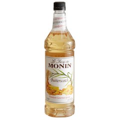 Monin Butterscotch Syrup 모닌 프리미엄 버터스카치 맛 시럽 33.8 fl oz 1L, 1개