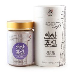 인산죽염 자죽염 전통소금 선물세트, 9회 인산자죽염 분말 240g