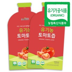 황지네이처 국내산 유기농 토마토즙 과채주스 100ml 100개