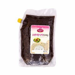 쉐프원 프렌치발사믹드레싱 2kg/청정원 소스, 1개, 2kg