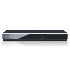 파나소닉 DVD 플레이어 DVD-S700 (블랙) DVD를 1080p 디테일로 상향 변환 DVD/CD의 돌비 사운드 USB를 통해 콘텐츠 보기, DVD Player with 1080p Upscalin