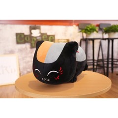 나츠메우인장 - 냥코센세 초대형 캐릭터 인형 고양이 인형 잠자는 베개, D, 70cm cm