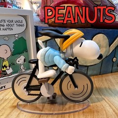 스누피 BICYCLE RIDER SNOOPY 피규어, 1개