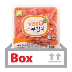 프리미엄 냉면무(적색) 2.8kg*4ea(박스)/그래도푸드, 1, 2.8kg