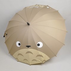 [목목]귀요미 토토로 장우산 나무손잡이 우산 2종