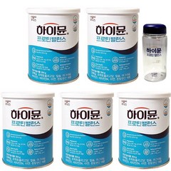 일동후디스 하이뮨 산양유 단백질 프로틴(304g) 5캔 / 스푼+보틀, 1개