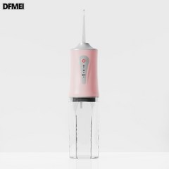 DFMEI 신축 전동 충치기 휴대용 수치실 스케일링기 치아의 치아구강 클리너, 핑크 충치기