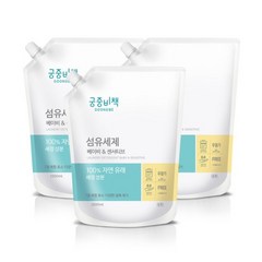 궁중비책 섬유세제 베이비 앤 센서티브 캡리필, 1.5L, 4개