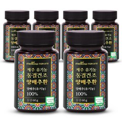 유통기한 임박 제주 유기농 동결건조 양배추환, 6개, 60g