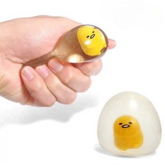 계란 캐릭터 구데타마 말랑이 노른자 액체괴물 장난감