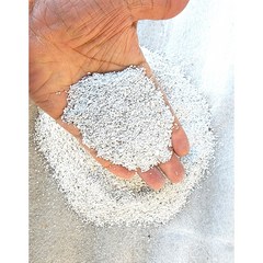 하얀모래 With 보도블럭 매지 규사 모래 컬러스톤 25kg, 1개