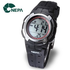 [네파] NEPA 여성 전자 방수 학생 어린이 스포츠 아동 손목시계