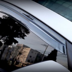 [한눈알] PC 썬바이저 차량용 반투명 창문 몰딩 빗물받이, 스타리아 21년-현재