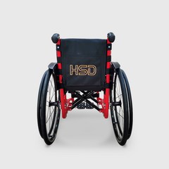 신상품 접이식 수동 운동형 활동형 스포츠 휠체어 12.5kg 경량 접이식 레드 블랙, 02. 블랙38