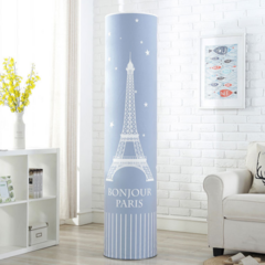 [레나샵] 스탠드 원형 에어컨커버 에펠탑