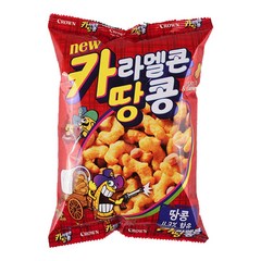 카라멜콘 땅콩, 125g, 12개