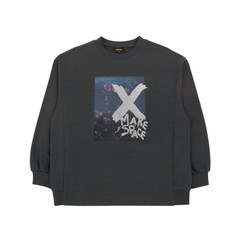 [블루테일]AXG3TS02CG 차콜 그레이 티셔츠