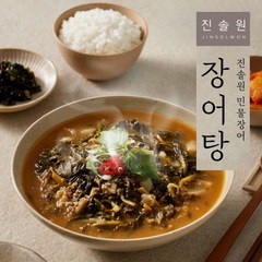 진솔원 담백하고 깊은 국내산 민물 장어탕 500g x 3팩, 1