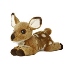 미요니 아기사슴 봉제인형 소, 18cm, 혼합색상