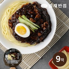 발재반점 짜장면 380g 9팩 생어거스틴 캠핑음식 간편식, 9개