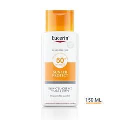 EUCERIN 유세린 선 알러지 프로텍션 크림 젤 150ml SPF50 햇빛 알레르기 방지, 1개