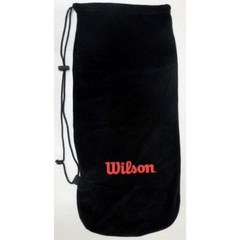 윌슨 테니스 배드민턴 라켓 가방 소프트 커버 블랙, 기본