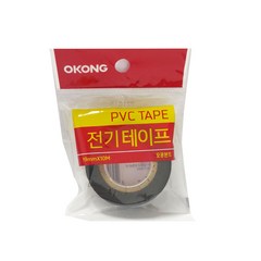 오공 PVC 전기절연 테이프 19mm x 10m, 1개