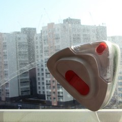 젠클린 고층 아파트 유리창 청소 도구 자석 창문닦이 베란다 창문청소 30mm, 1개