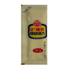 오뚜기 일회용 마요네즈 12g, 50개