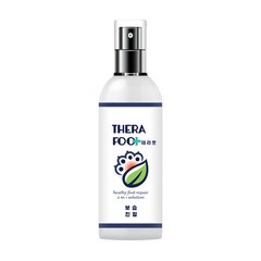 끈적임없는 강아지 발사탕 스프레이 발바닥 가려움 습진 보습 연고, 1개, 150ml