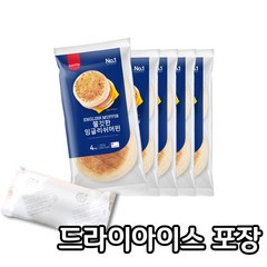 삼립 냉동 잉글리쉬머핀 (4개입) 240g, 5개