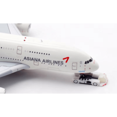 1:400 아시아나항공 에어버스 A380 비행기 항공기 모형, 항공기 수레 있음