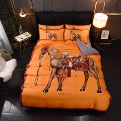 황실 골드 이불커버세트 명품 침구 침실 더블 4종 유럽풍, 고무줄밴딩수선, 디자인1