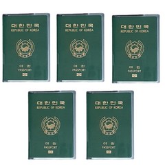 케이로만 여권 케이스 투명 3세트. 4세트. 5세트.