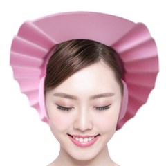 SAVE MASTER 성인 샴푸캡 머리감기캡 샴푸모자 어른 헤어캡, 핑크색 대형 샴푸캡, 1개