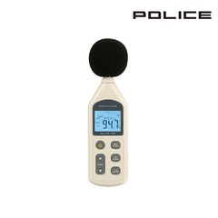 POLICE GM1356 소음측정기 디지털 데시벨 미터 소음계 측정기, 소음측정기/디지털 데시벨 미터 소음계 측정기, 1개