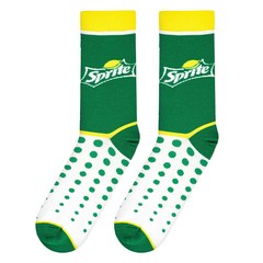 OddSox Cool Socks 공식 코카콜라 양말 정품보장, Large, Sprite Dots