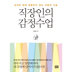 직장인의 감정수업:상사와 일에 흔들리지 않는 마음의 기술, 알에이치코리아, 이주희