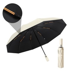 로지 견고한 이중 12k 원터치 우산 양산